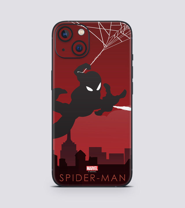iPhone 13 Spiderman Silhouette