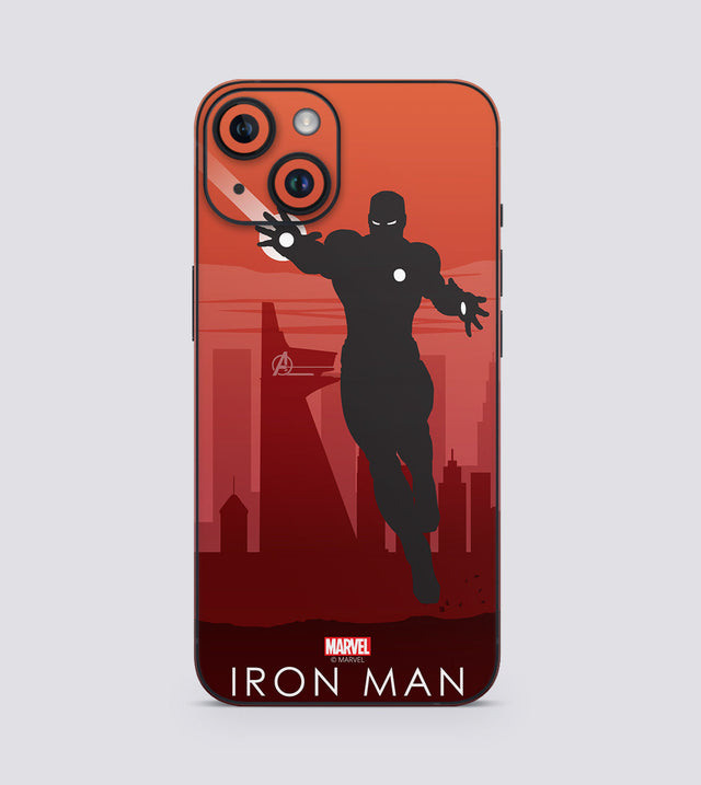 iPhone 14 Iron Man Silhouette