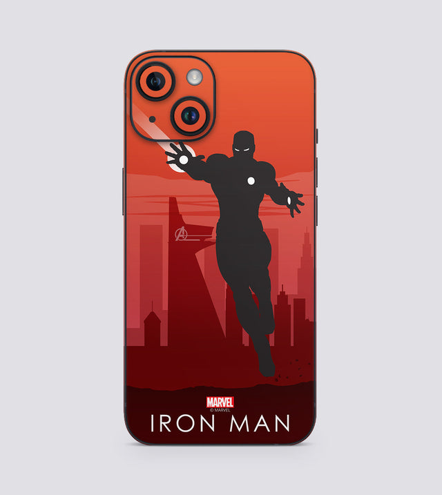 iPhone 14 Plus Iron Man Silhouette