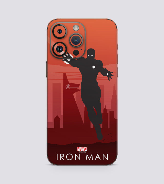 iPhone 14 Pro Max Iron Man Silhouette