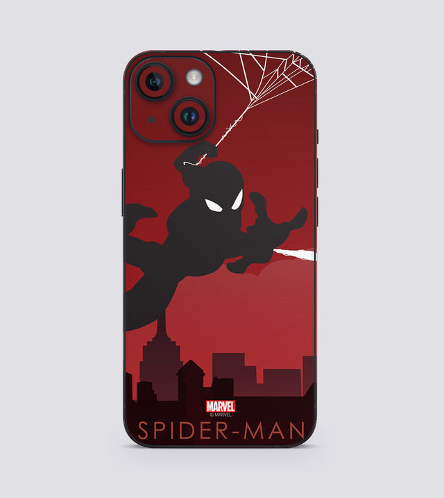 iPhone 14 Spiderman Silhouette