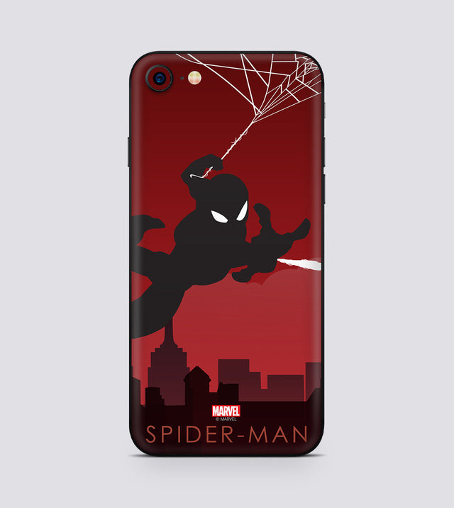 iPhone 7 Spiderman Silhouette