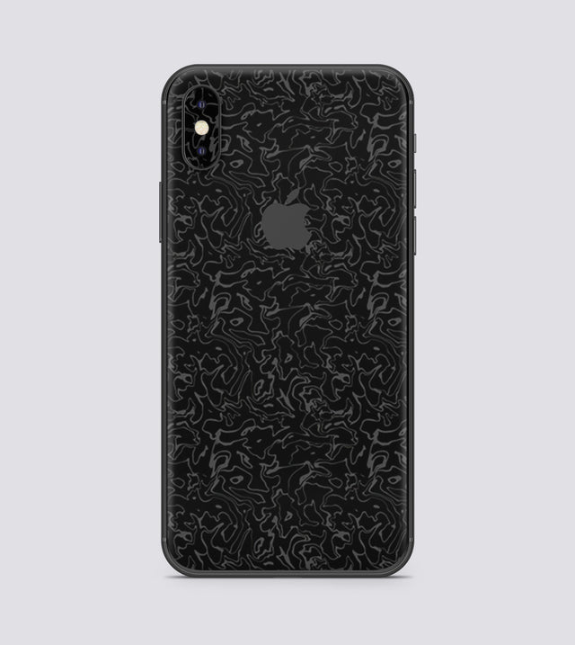 iPhone X Black Fluid