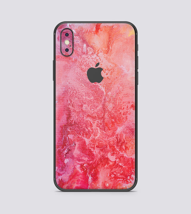iPhone X Cranberry Abstract