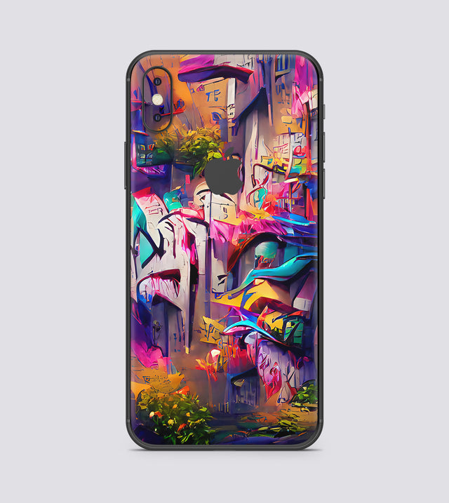 iPhone X Grafitti