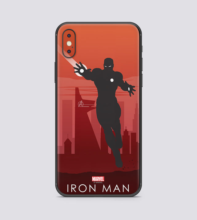 iPhone X Ironman Silhouette