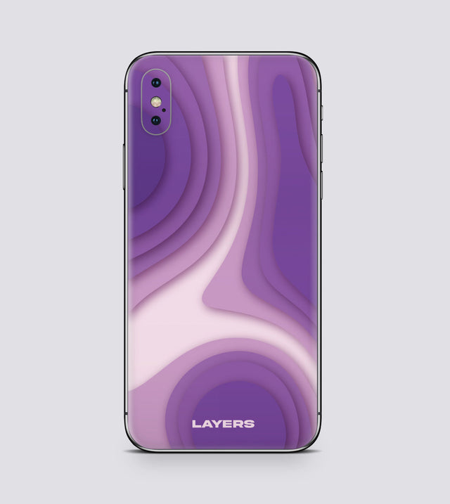 iPhone X Purple River