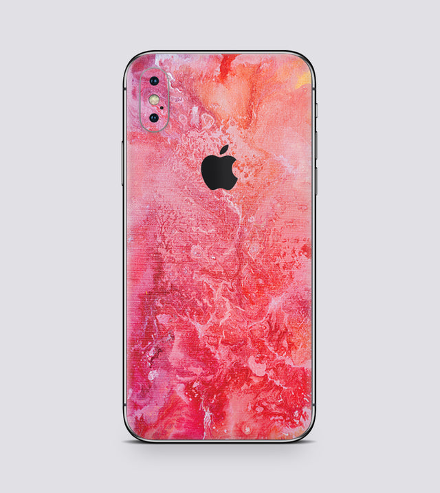 iPhone XS Cranberry Abstract