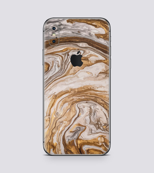 iPhone XS Golden Swirl