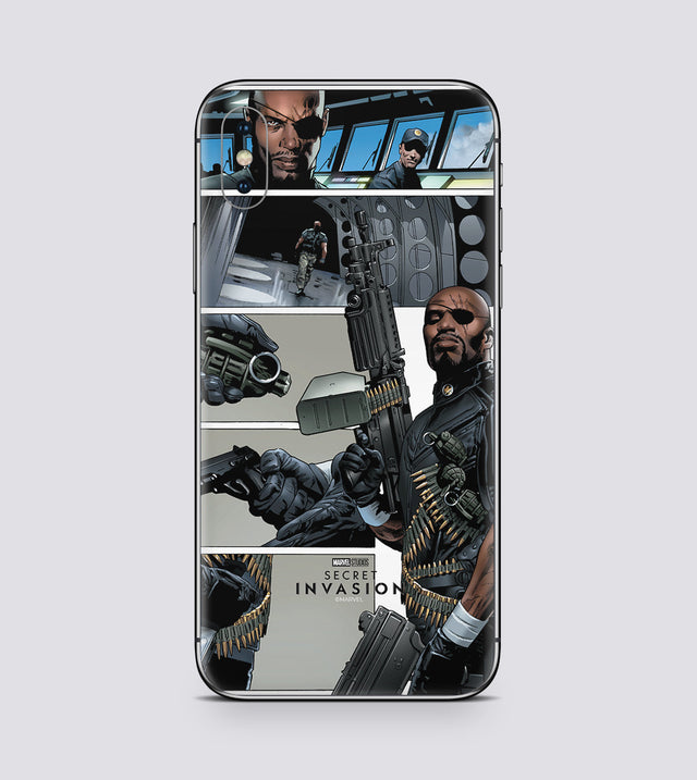 iPhone XS Max Nick Fury In Action