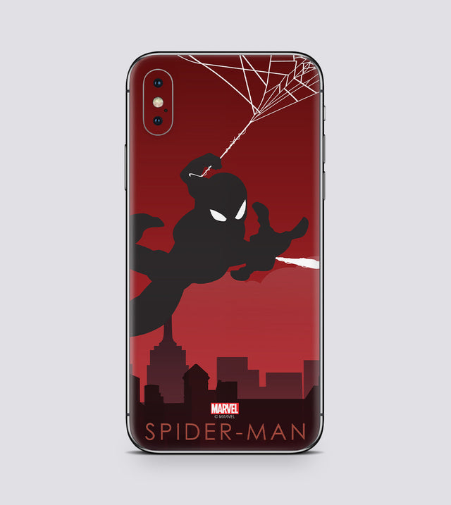 Iphone Xs Max Spiderman Silhouette