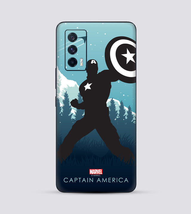 Iqoo 7 5G Captain America Silhouette
