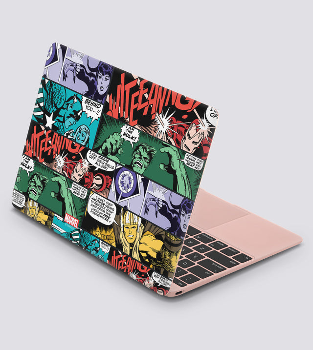 Macbook 12 Inch 2015 Model A1534 Avengers Comic Style