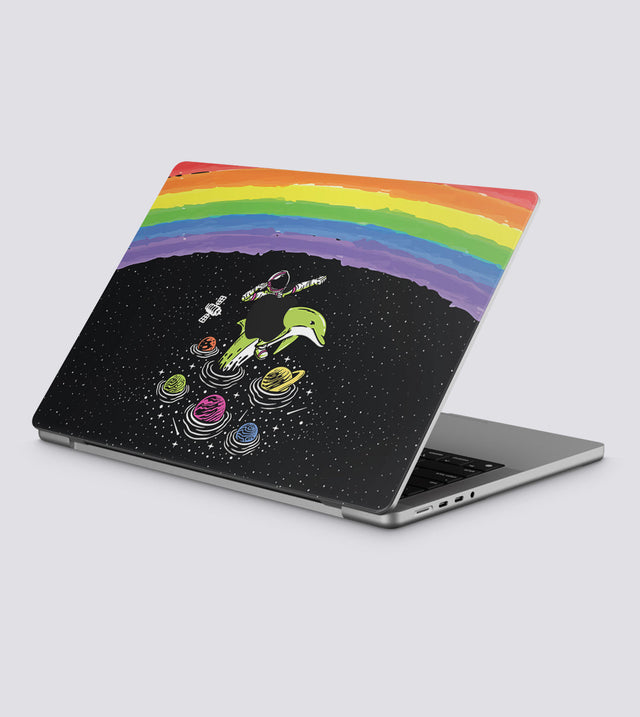 Macbook Pro 14 Inch 2021 Model A2442 Astro Rainbow