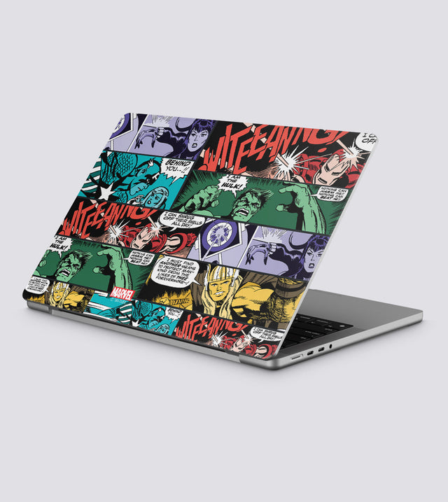 Macbook Pro 14 Inch 2021 Model A2442 Avengers Comic Style