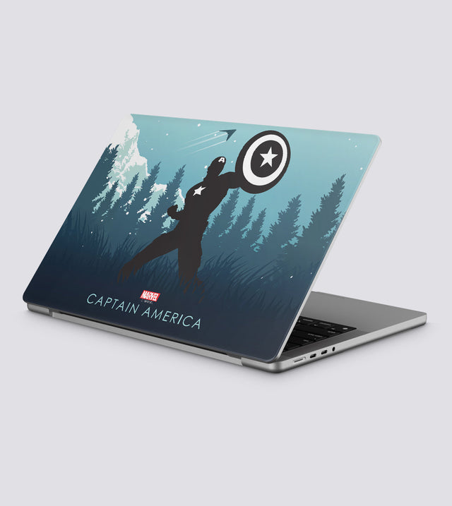Macbook Pro 14 Inch 2021 Model A2442 Captain America Silhouette