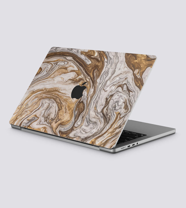 Macbook Pro 14 Inch 2021 Model A2442 Golden Swirl