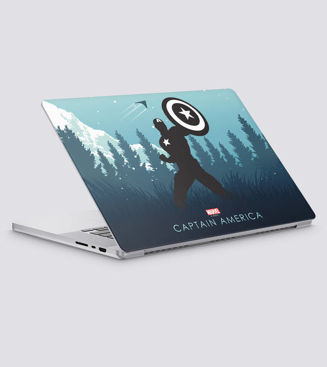 Macbook Pro 16 Inch 2021 Model A2485 Captain America Silhouette