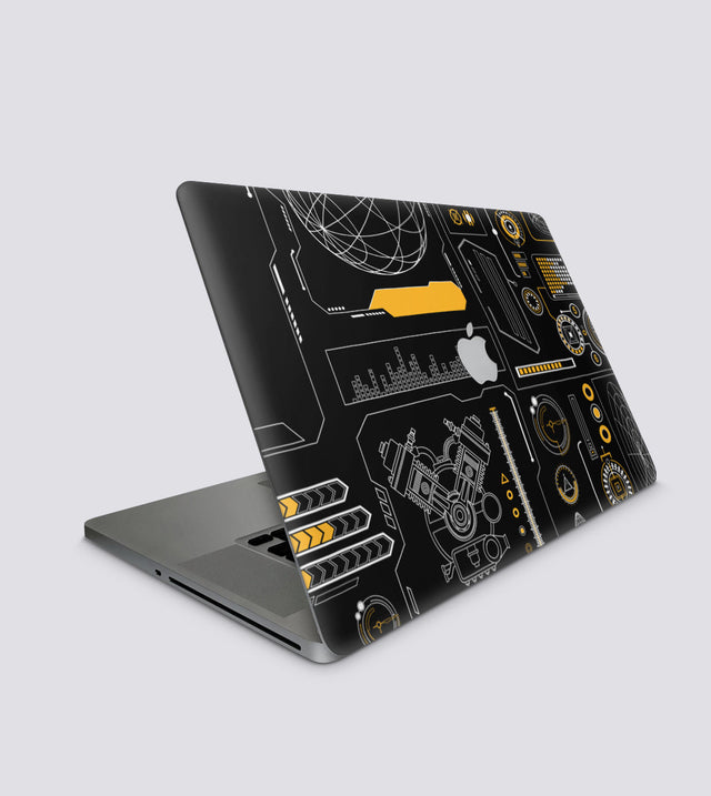Macbook Pro 17 Inch Early 2011 Model A1297 Space Blueprint