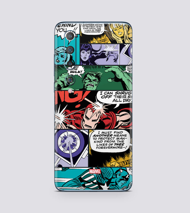 Xiaomi Mi 10 Avengers Comic Style