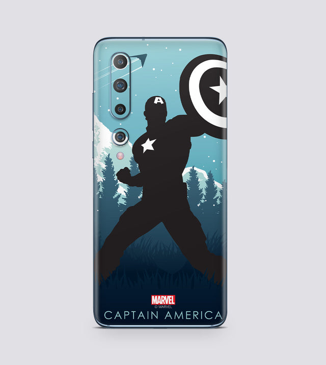 Xiaomi Mi 10 Captain America Silhouette
