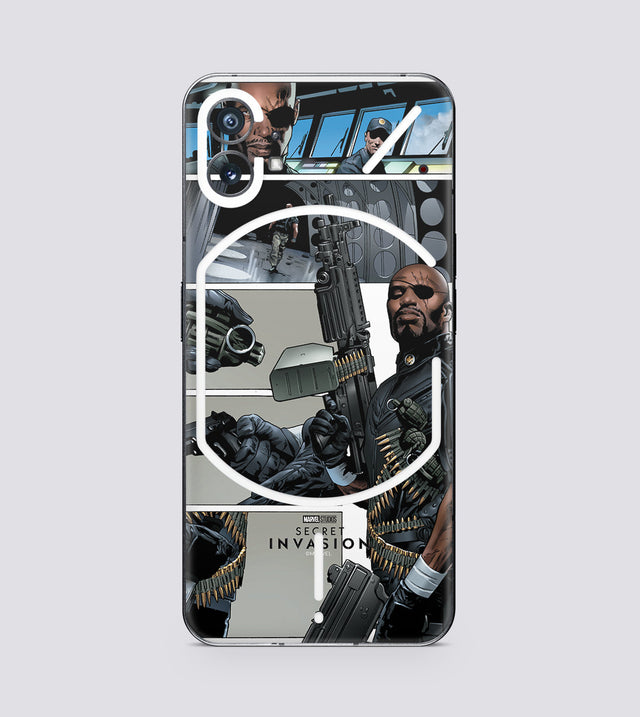 Nothing Phone 1 Nick Fury In Action