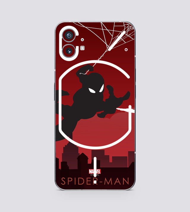 Nothing Phone 1 Spiderman Silhouette