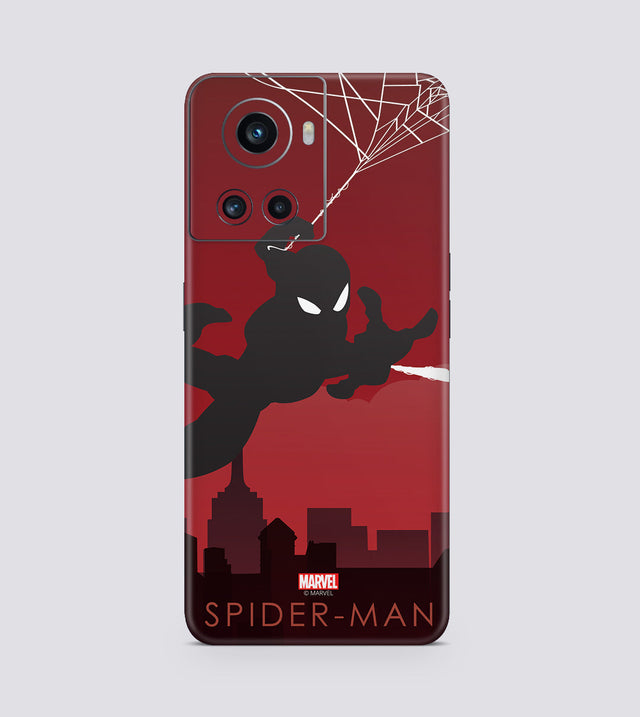 Oneplus 10R Spiderman Silhouette