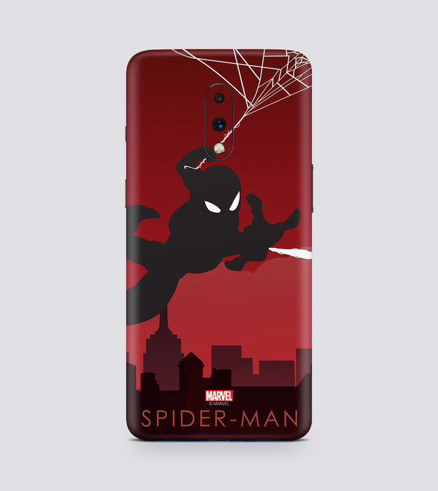 Oneplus 7 Spiderman Silhouette