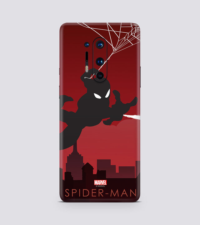 Oneplus 8 Pro Spiderman Silhouette