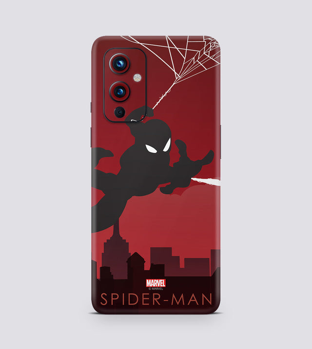 Oneplus 9 Spiderman Silhouette