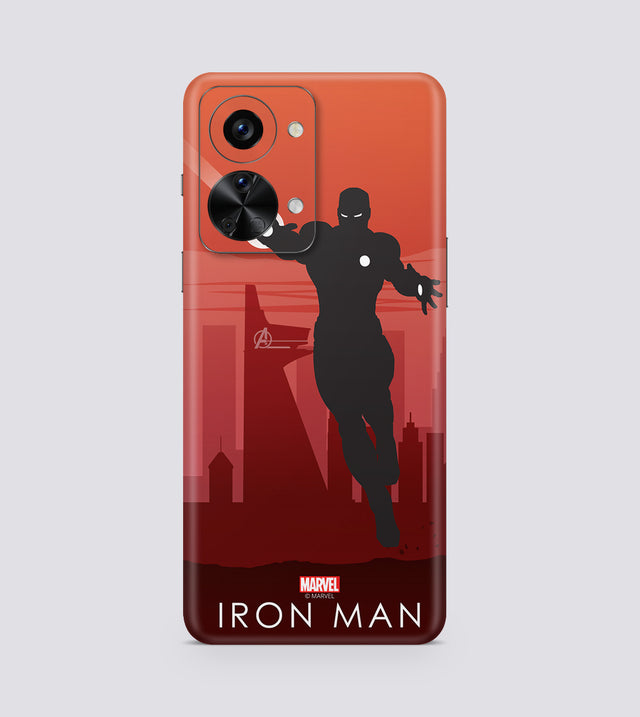 Oneplus Nord 2T Ironman Silhouette