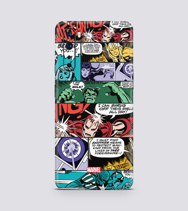Oneplus Nord 5G Avengers Comic Style