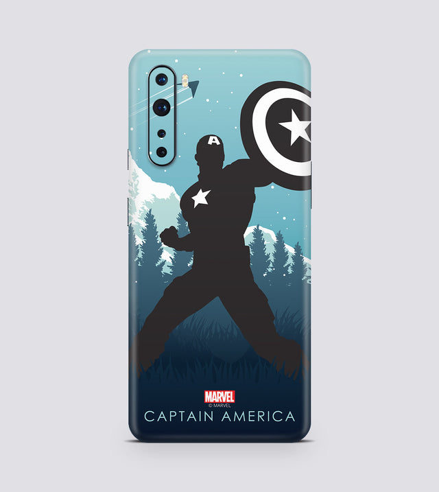 Oneplus Nord 5G Captain America Silhouette