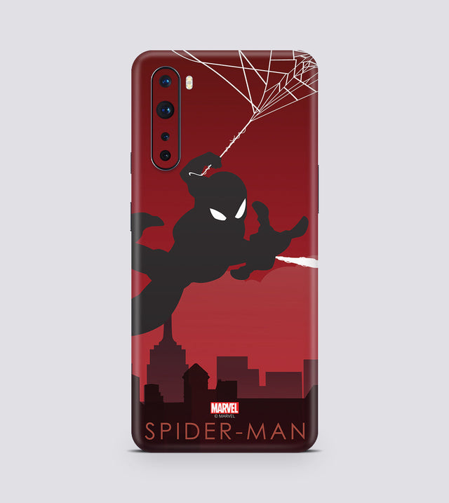 Oneplus Nord 5G Spiderman Silhouette