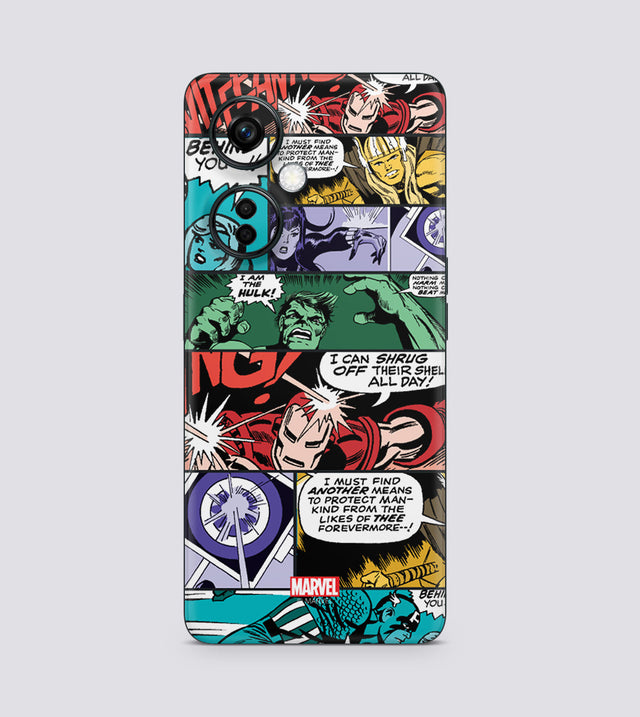 OnePlus Nord CE 3 Lite Avengers Comic Style
