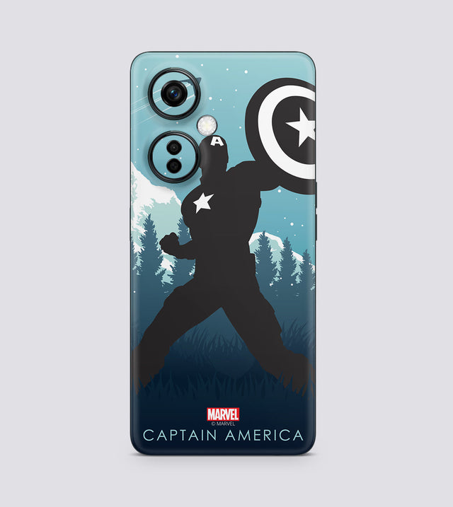OnePlus Nord CE 3 Lite Captain America Silhouette