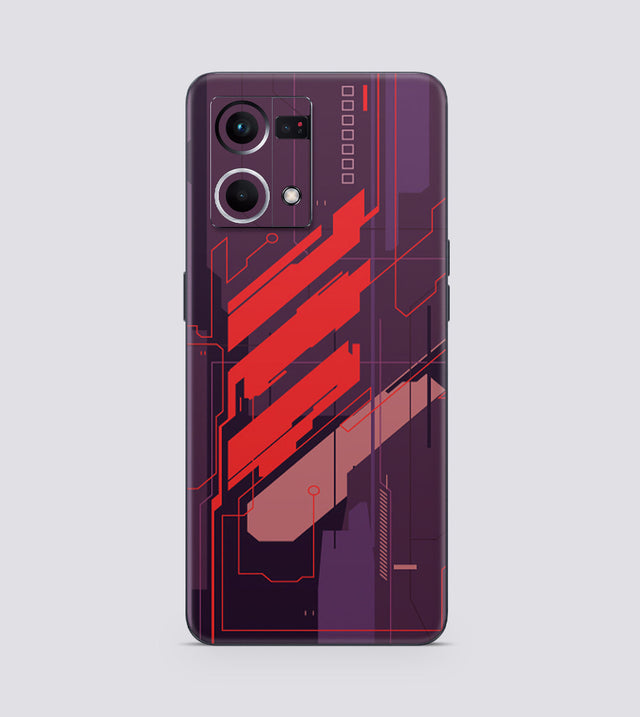 Oppo F21 Pro Hellgate Red