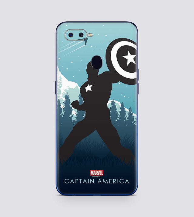 Oppo F9 Pro Captain America Silhouette