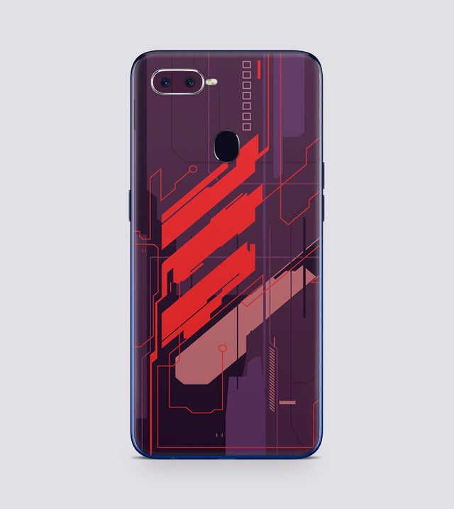 Oppo F9 Pro Hellgate Red