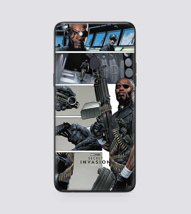 Oppo F7 Nick Fury In Action