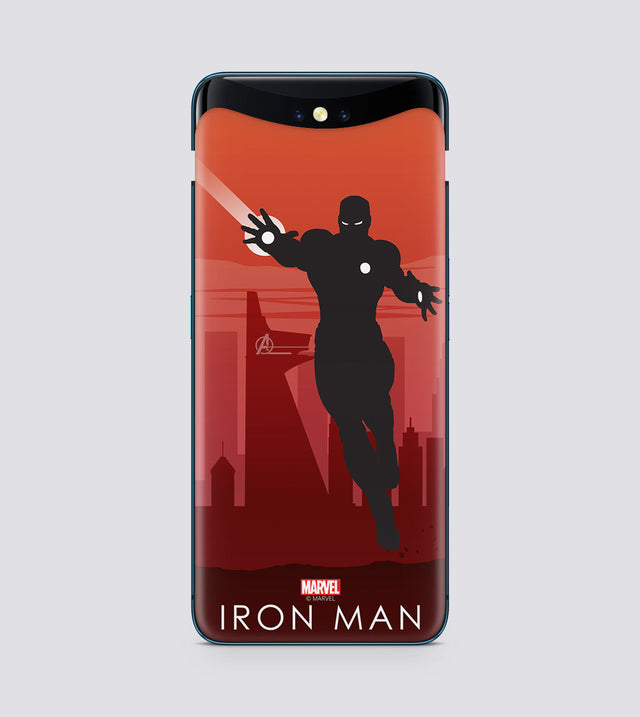 Oppo Find X Ironman Silhouette