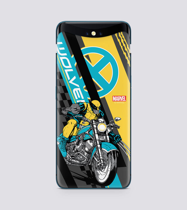 Oppo Find X Wolverine On Bike