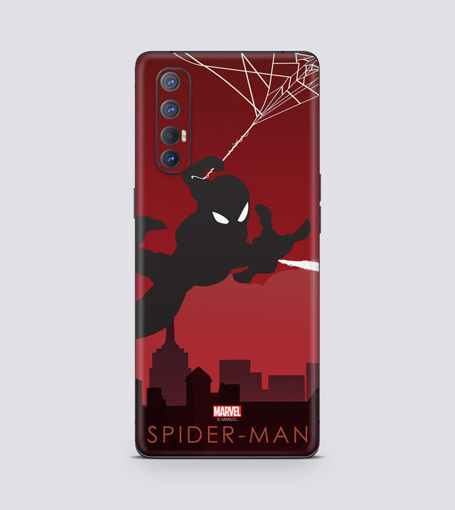 Oppo Reno 3 Pro Spiderman Silhouette