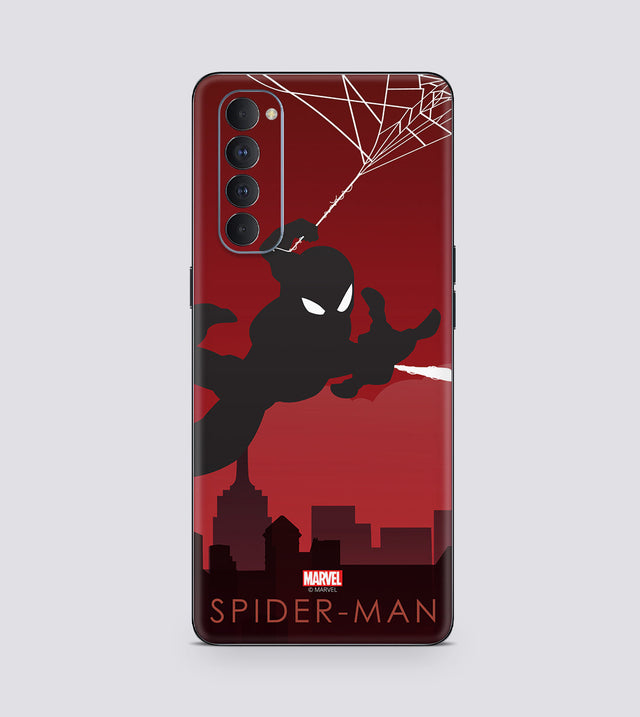 Oppo Reno 4 Pro Spiderman Silhouette