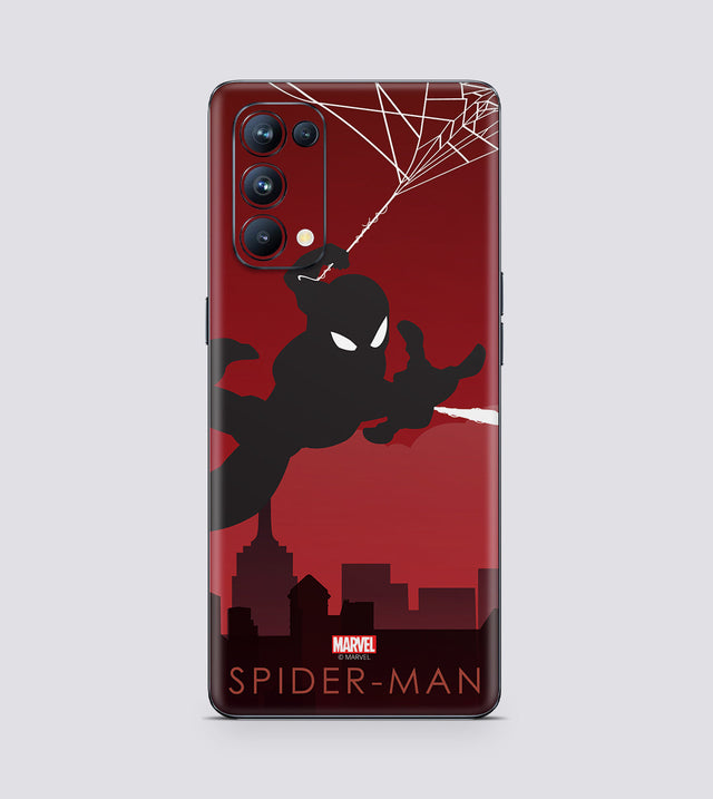 Oppo Reno 5 Pro 5G Spiderman Silhouette
