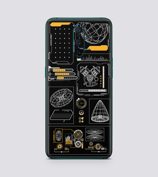 Oppo Rx17 Pro Space Blueprint