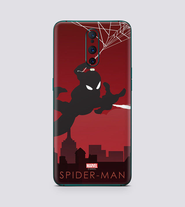 Oppo Rx17 Pro Spiderman Silhouette