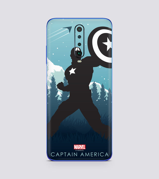 Poco X2 Captain America Silhouette
