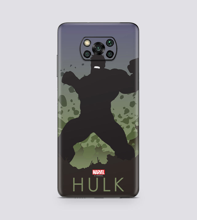 Poco X3 Hulk Silhouette